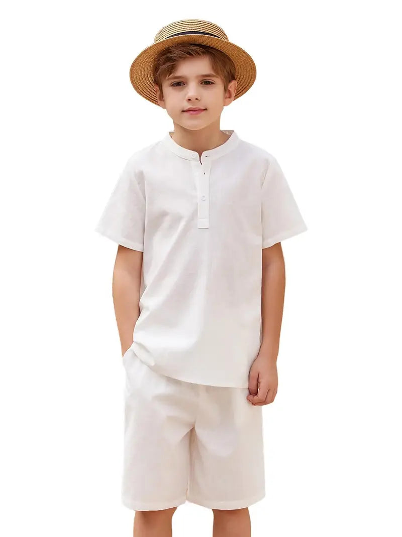 Short Sleeve Beach Shorts