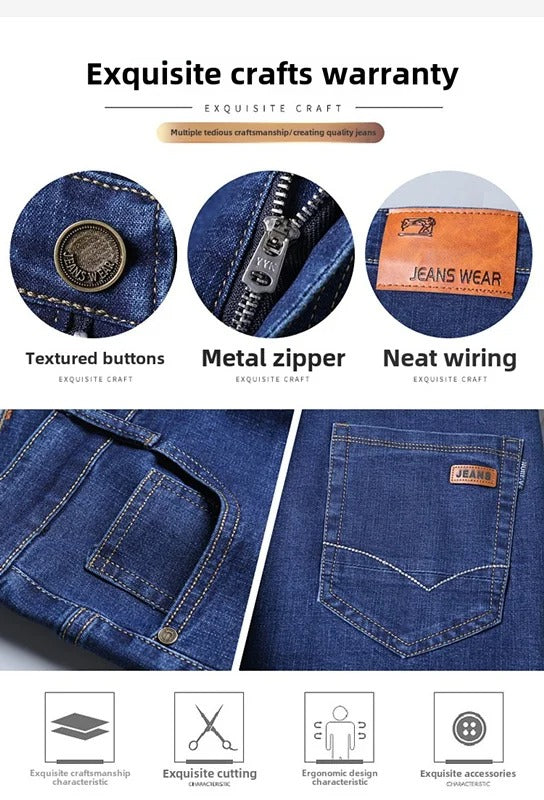 Men’s Slim Fit Stretch Denim Jeans
