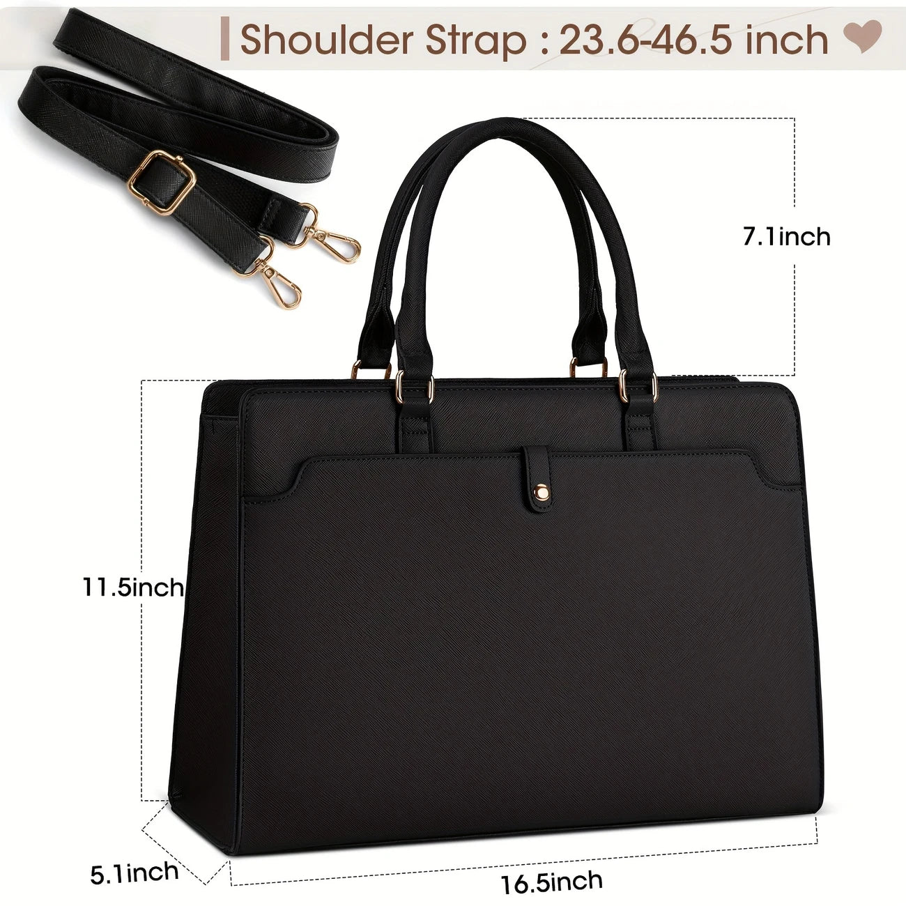 Laptop Bag For Women ,Business Office Computer Bag