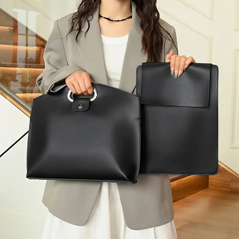 Stylish Two-Piece Women's Briefcase