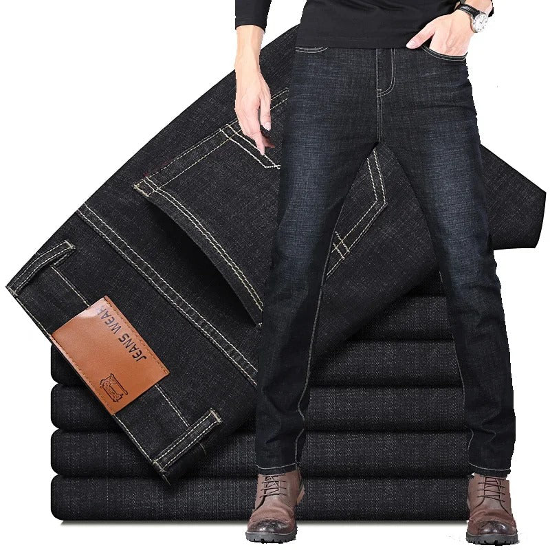 Men’s Classic Stretch Straight Leg Jeans