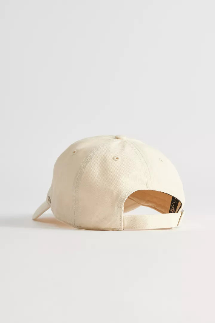 ’47 Brand MLB Los Angeles Dodgers Team Logo Clean Up Hat Cream