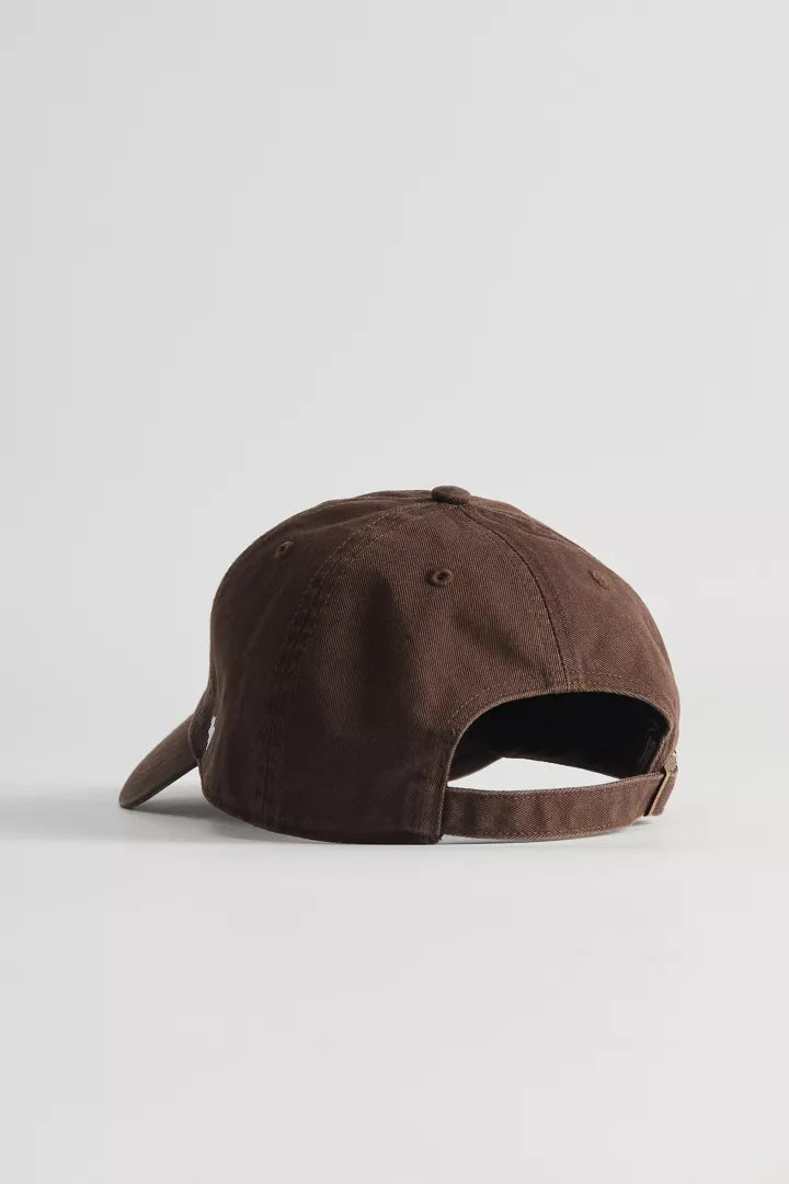 ’47 Brand MLB Los Angeles Dodgers Team Logo Clean Up Hat Brown