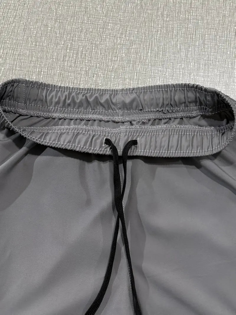 Men's Gray Athletic Shorts
