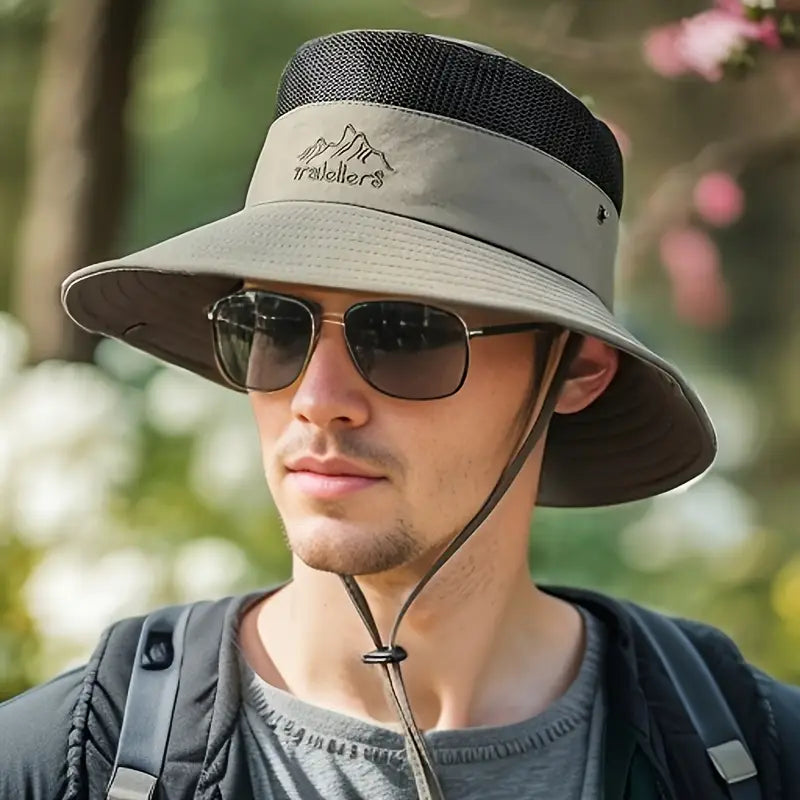 Men's Foldable Mesh Breathable Sun Hat