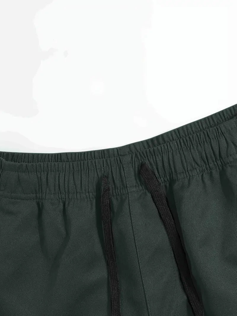 Men’s Sleek Lightweight Chino Pants – Solid Color