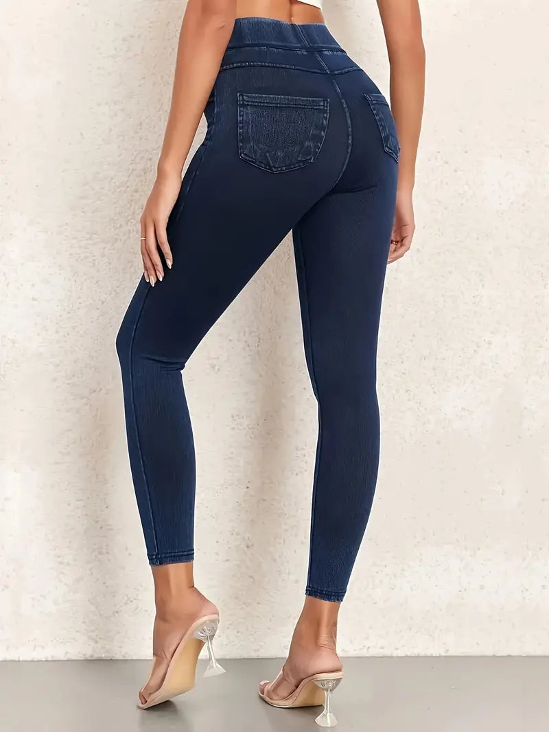 Stylish Stretchy Slim-Fit Jeans