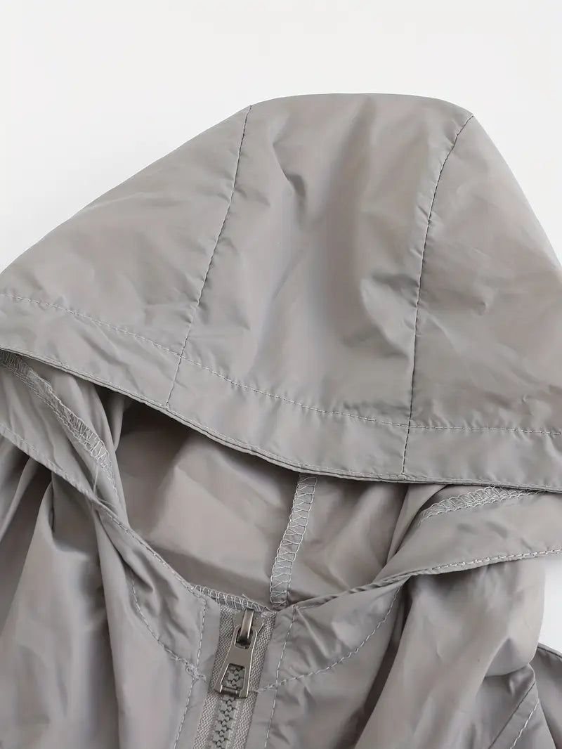 Lightweight UV Protection Windbreaker Jacket