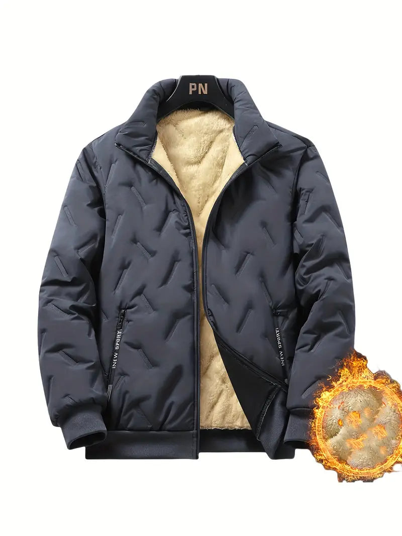 Men's Black Winter Jacket