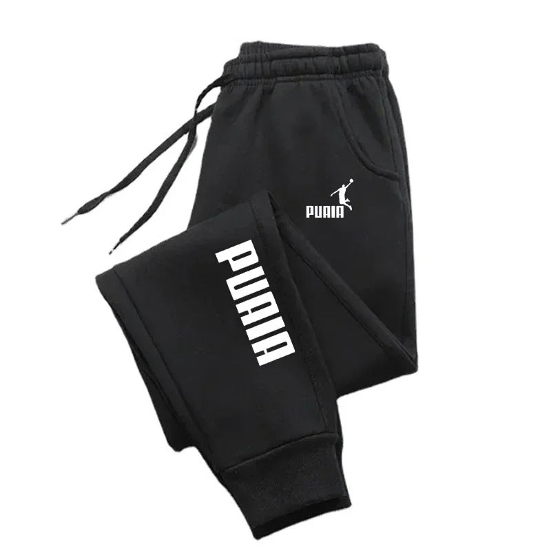 Men's Fleece Casual Jogger Trousers