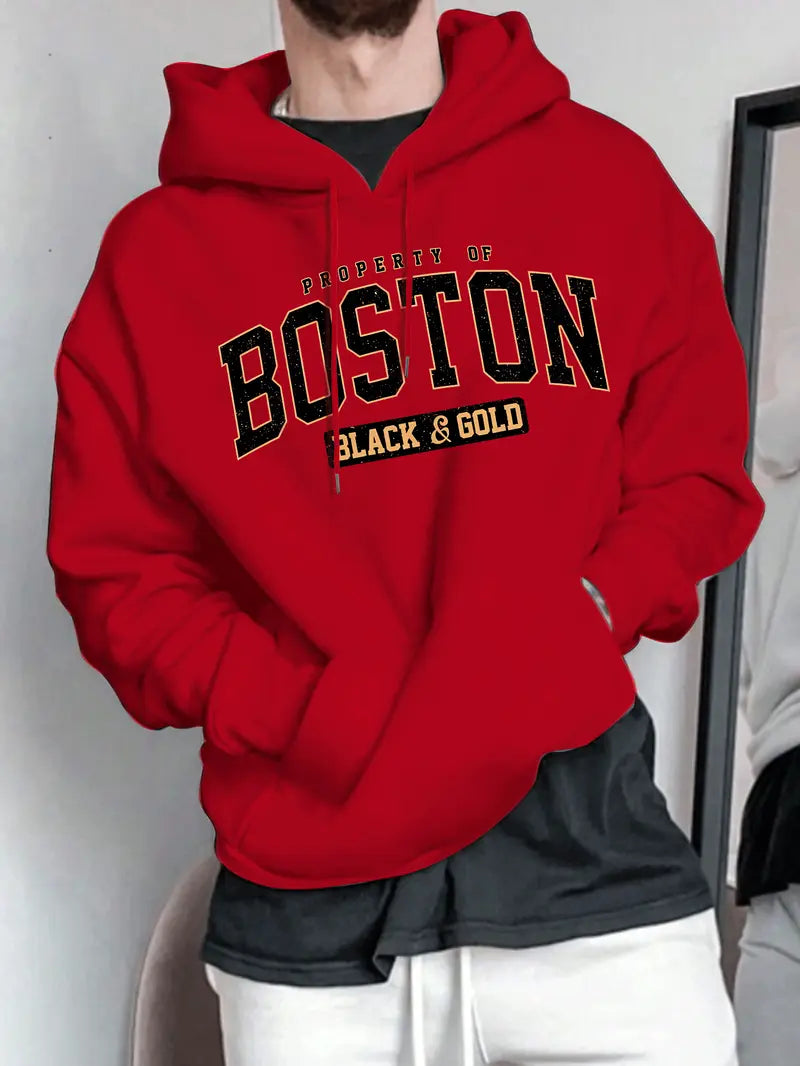 Paris-Inspired Fashion Hoodie for Men