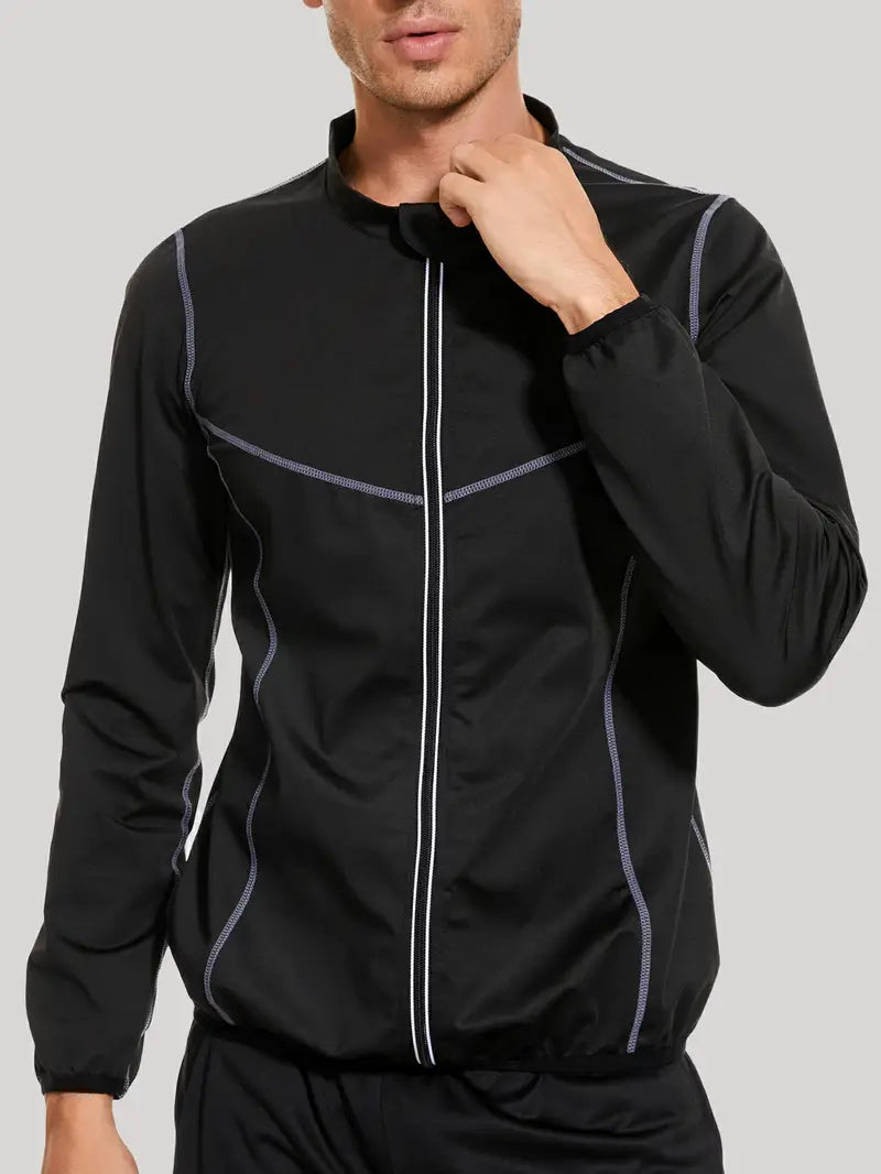 Men's Lightweight Silver Coated Sauna Jacket