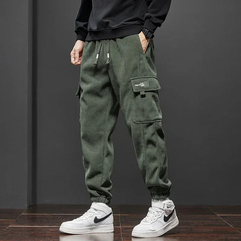 Men's Stretch Drawstring Harem Trousers