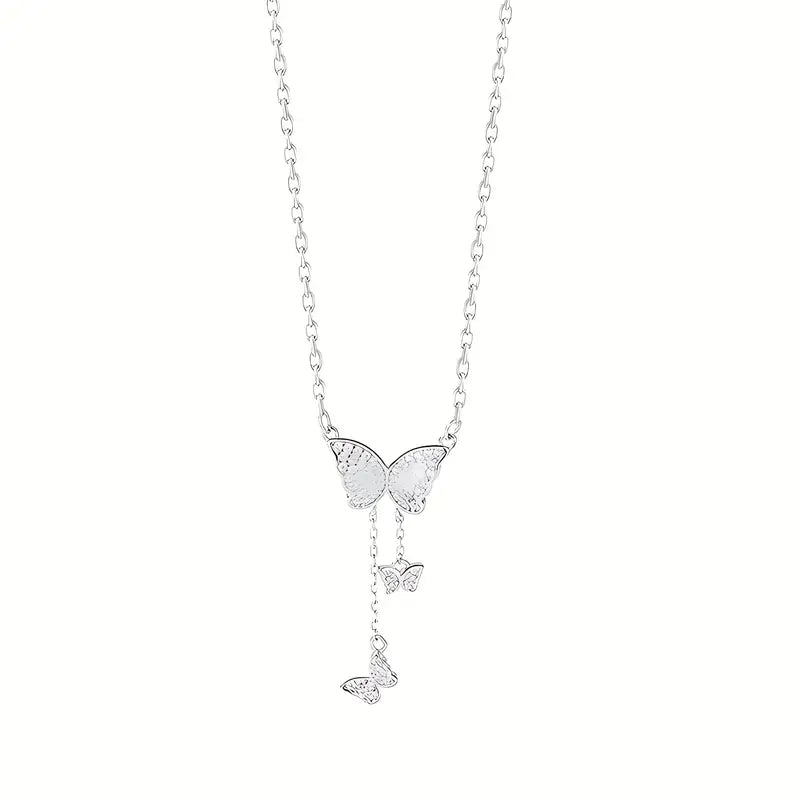 Women's Elegant Butterfly Pendant Necklace