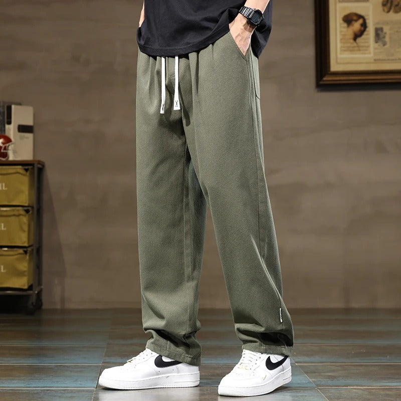 Men's Loose Wide-Leg Trousers