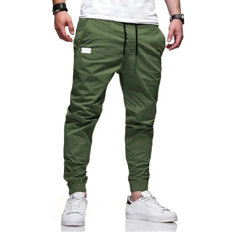 Men's Loose Fit Cargo Jogger Trousers