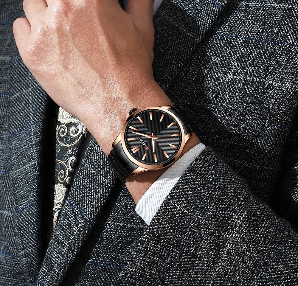 Men's Luxury Fashion Quartz Watch Waterproof
