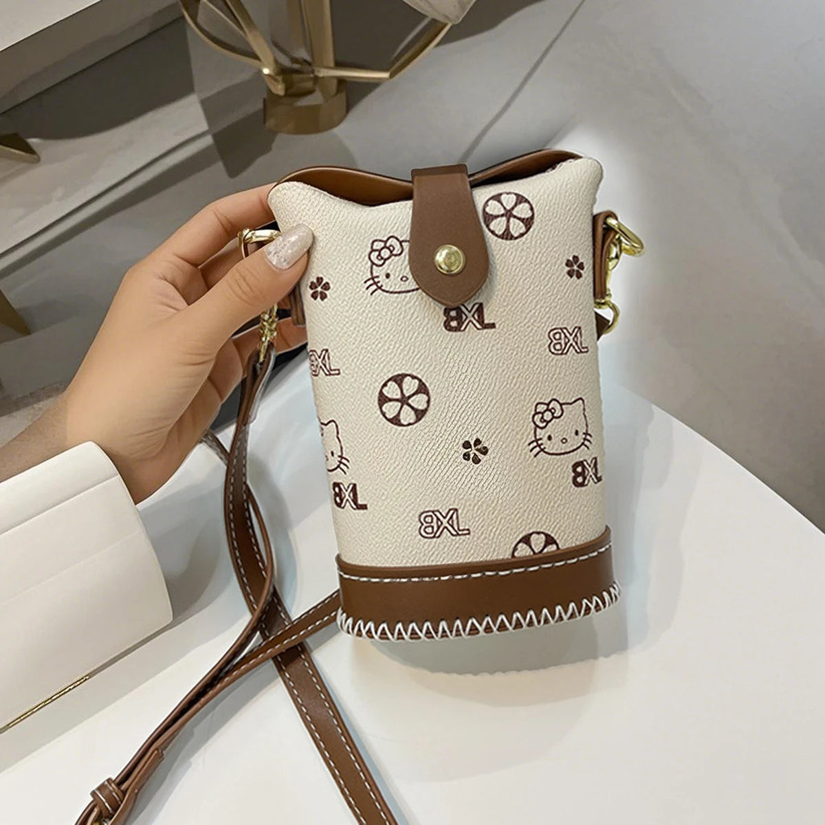 DIY Phone Bags Cute Small Bucket Bag for Women