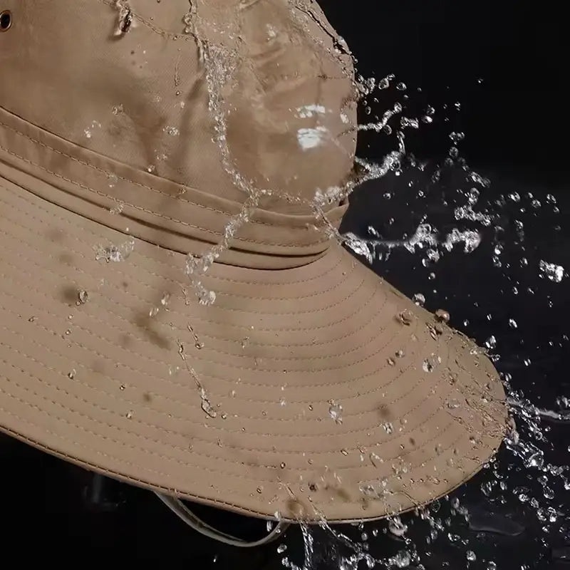 Men's Breathable Wide Brim Sun Hat