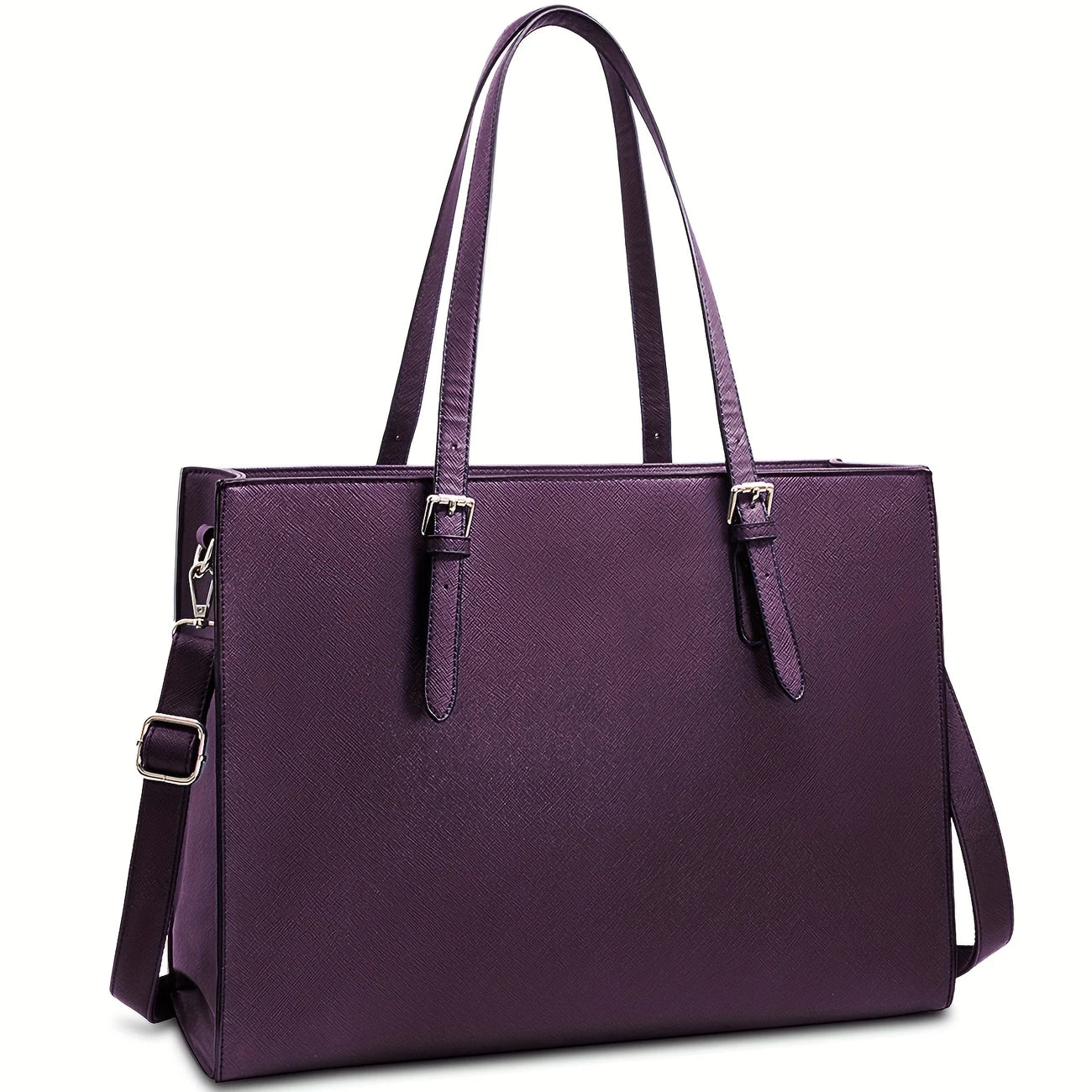Women Waterproof Lightweight 15.6 Inch Computer Tote Bag Business Office