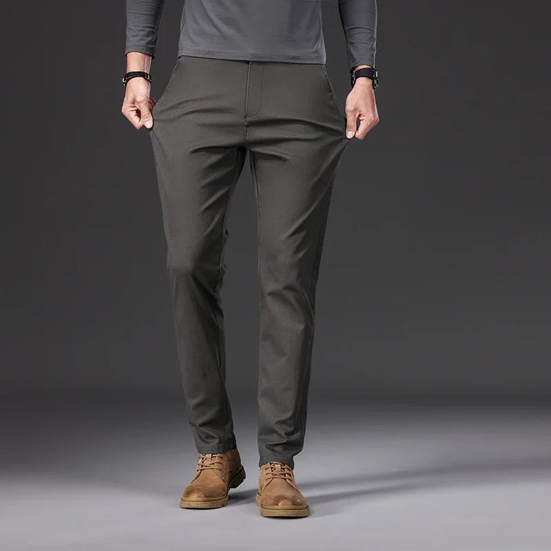 Men’s Cotton Slim-Fit Chino Pants