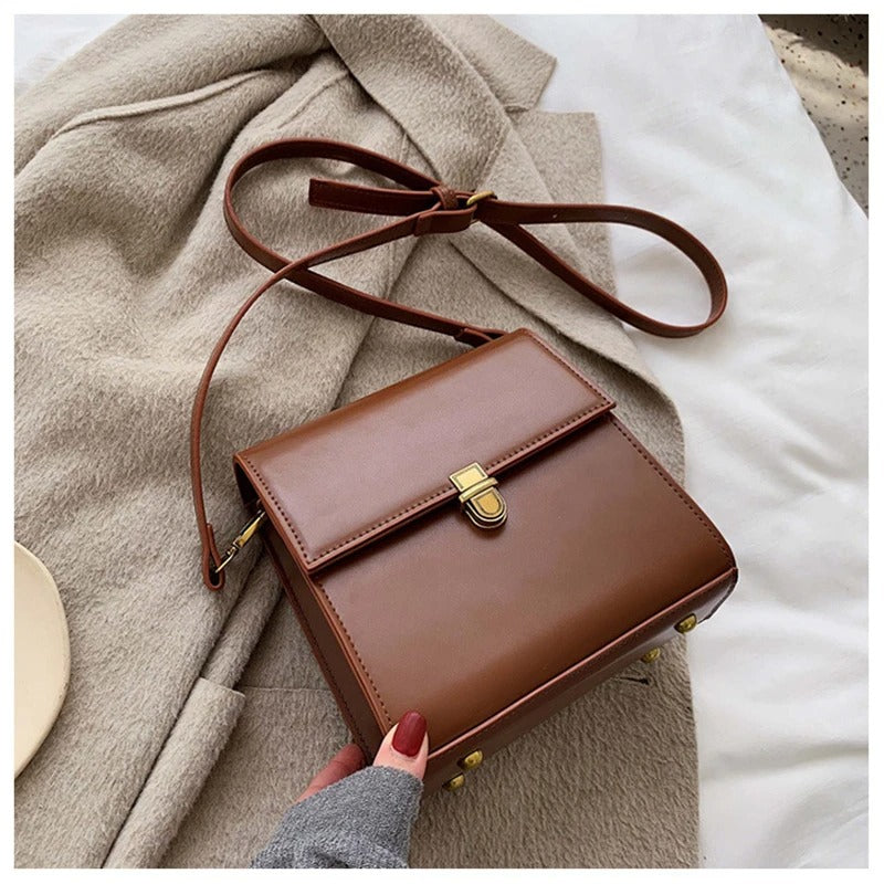 Vintage Mini Square Crossbody Shoulder Bag