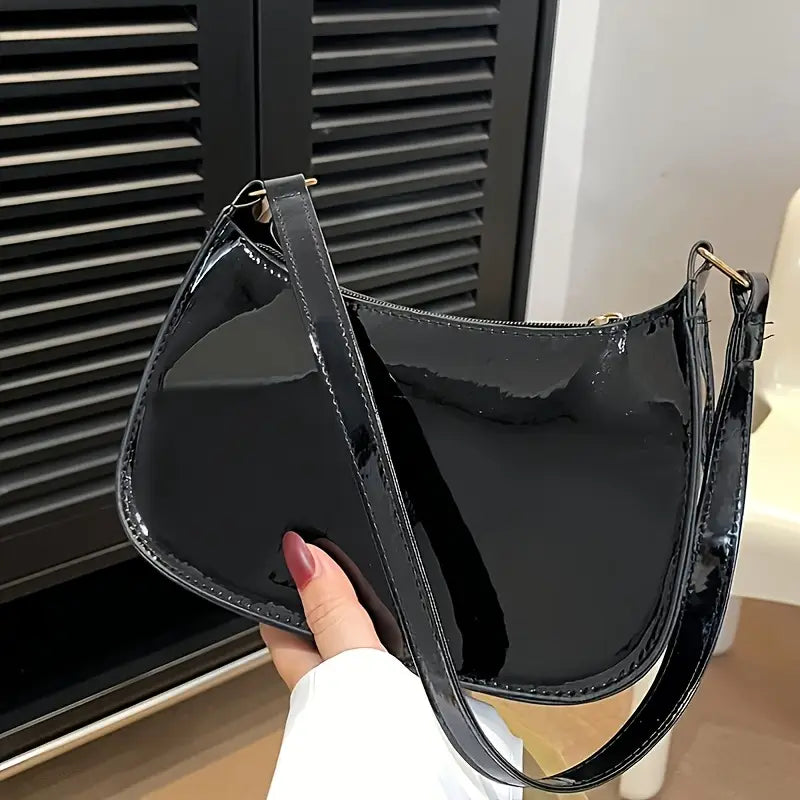 Mini Solid Color Shoulder Bag