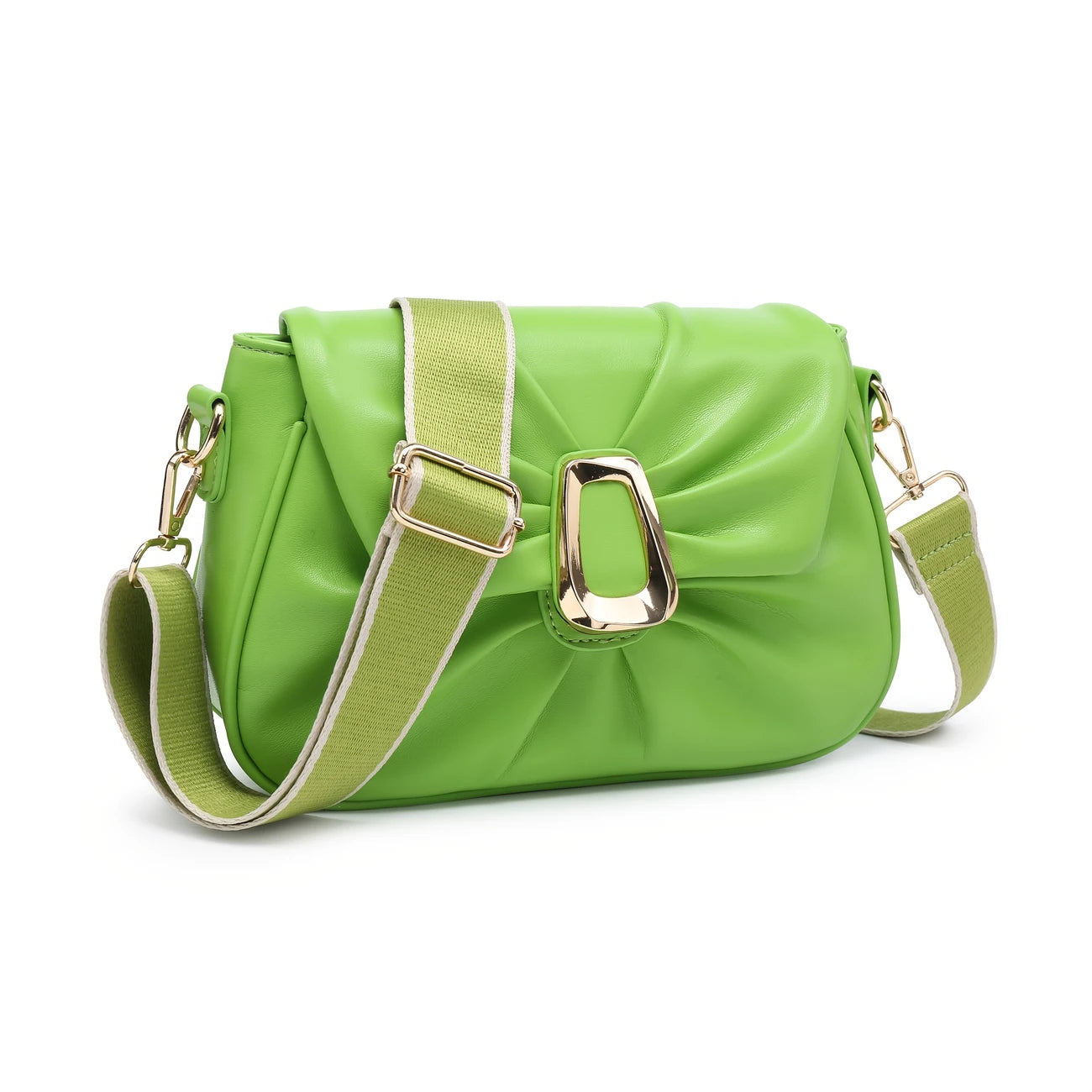 Stylish Small Faux Leather Crossbody Bag For Women