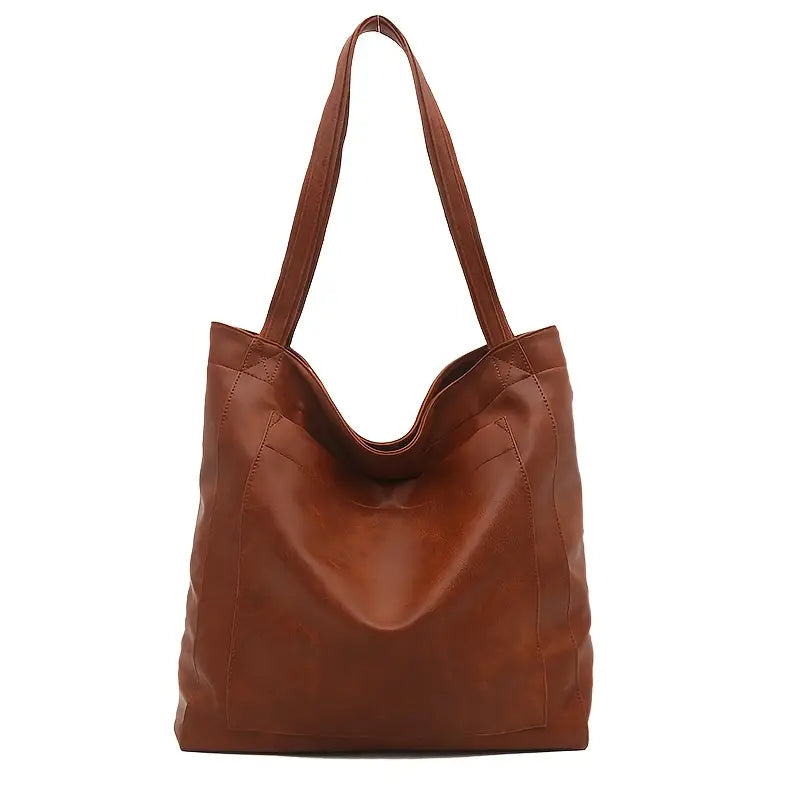Women's Synthetic Leather Business Tote Bag