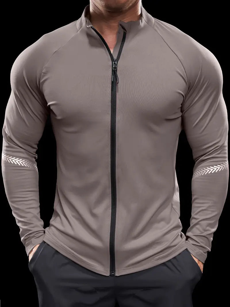 Men's Mid Stretch Printed Sports Jacket