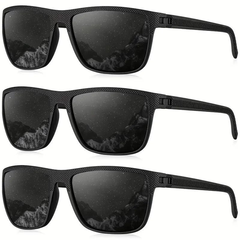 3 Pairs Of Men'S and Women'S Polarised Glasses