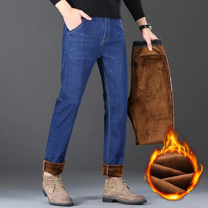 Men's Stretch Baggy Jeans Blue