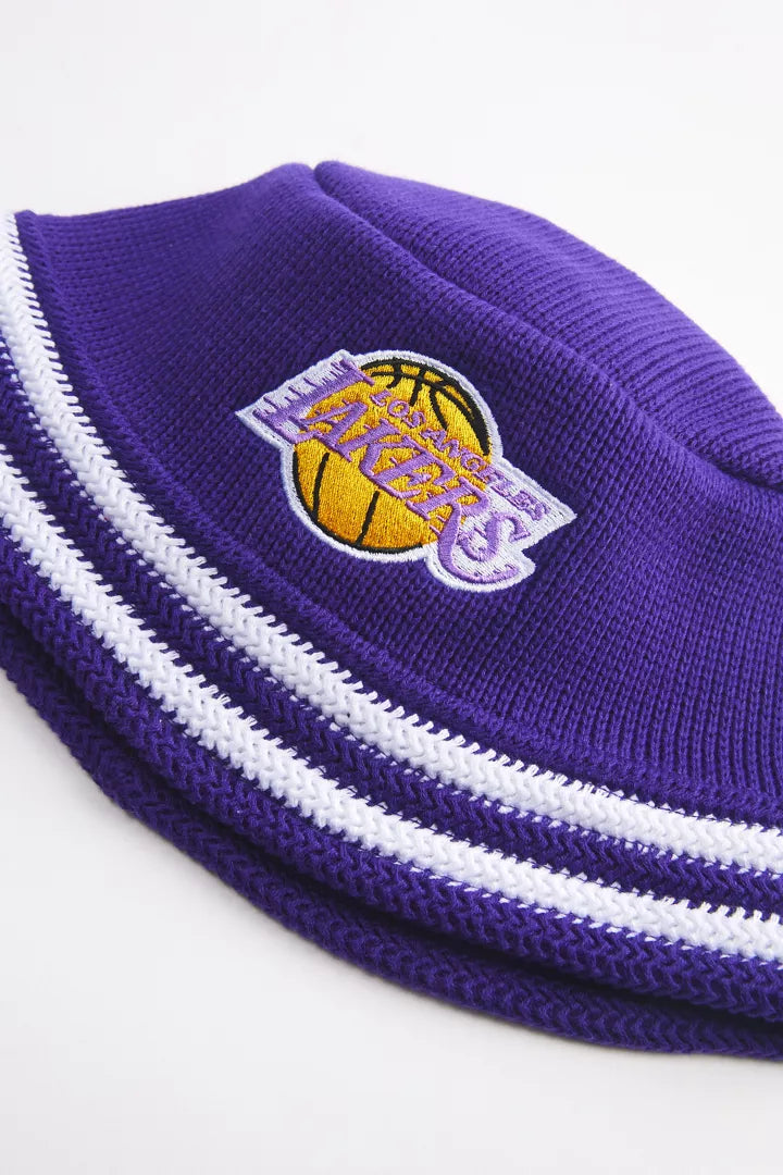Mitchell & Ness Los Angeles Lakers NBA Knucket Knit Bucket Hat