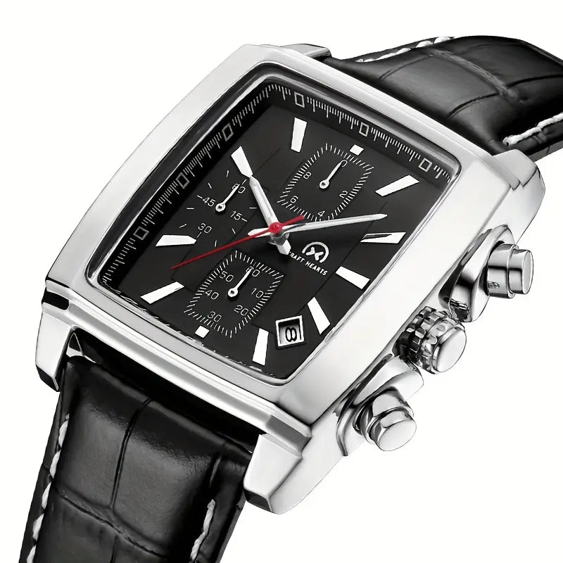 Vintage-Inspired Men's Quartz Watch