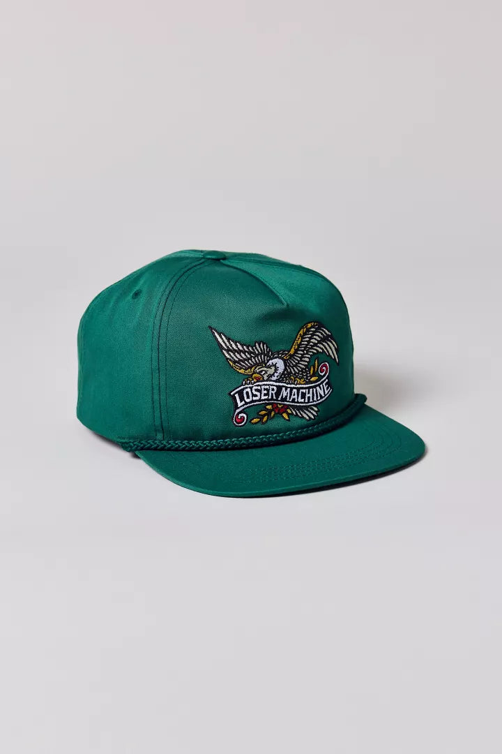 Loser Machine Birdie Embroidered Rope Trim Hat Green