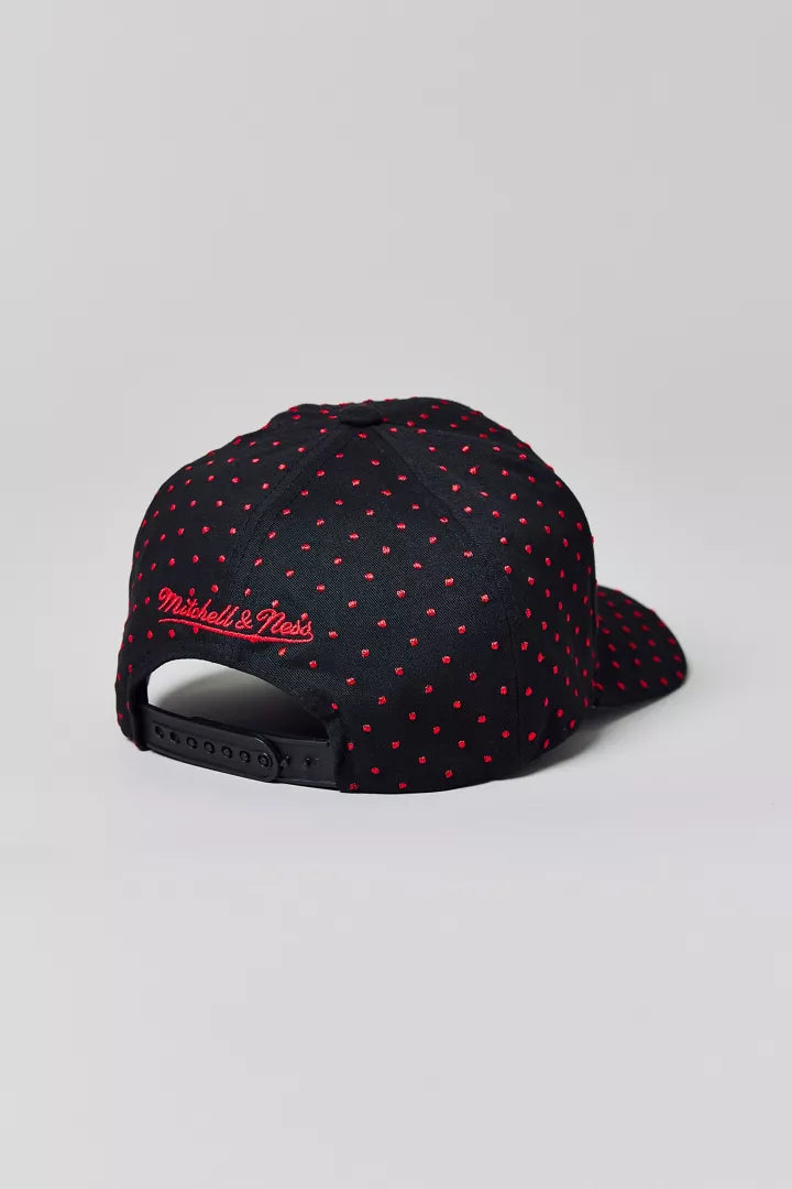 Mitchell & Ness NBA Chicago Bulls Polka Dot Pro Snapback Hat
