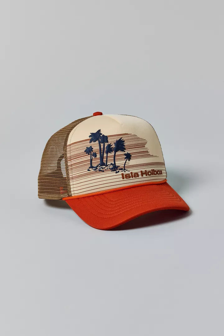 Isla Holbox Coast Trucker Hat