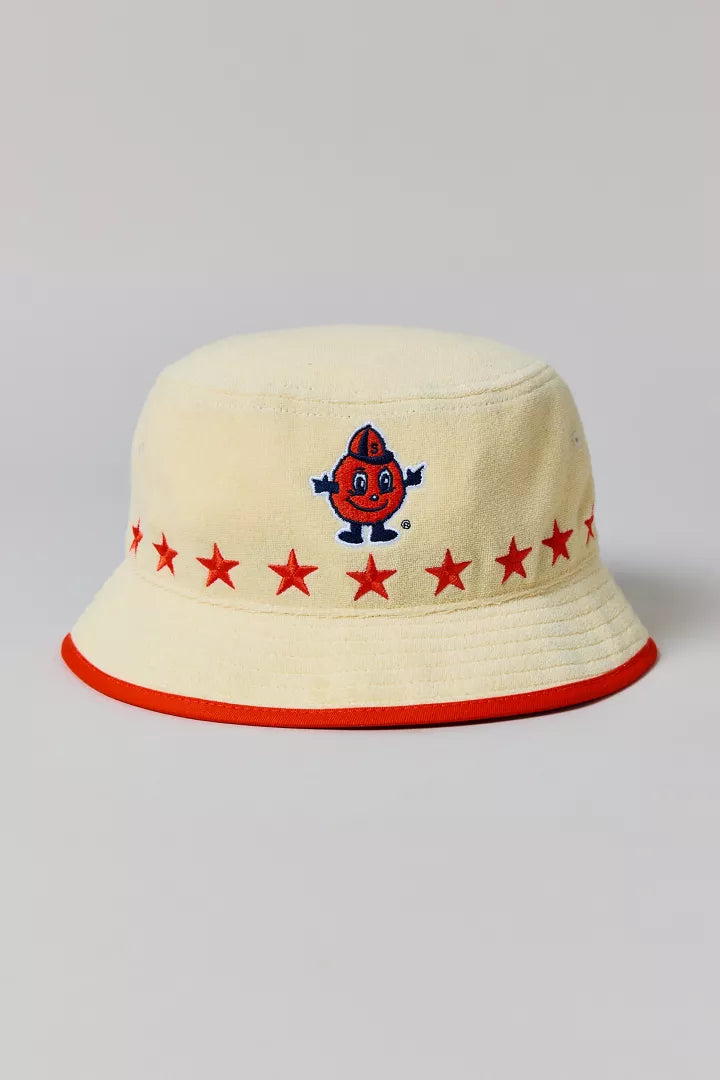 Mitchell & Ness NCAA Syracuse University Dune Bucket Hat