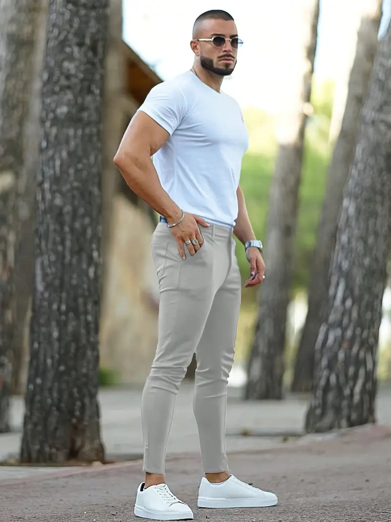 Men’s Slim-Fit Stretch Chino Pants