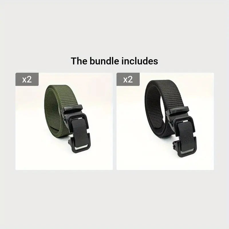 Ideal Nylon Woven Canvas Belt for Men