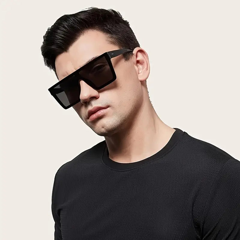 Stylish Flat-Top Glasses for Men