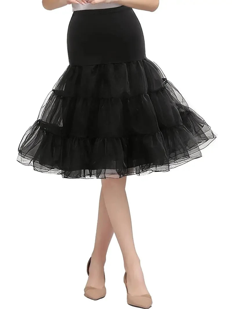 Women’s 50s Vintage Tulle Petticoat
