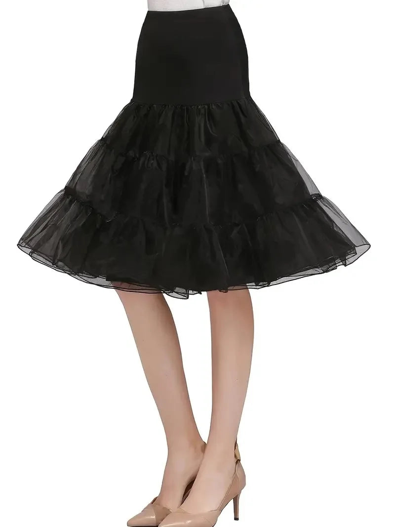 Women’s 50s Vintage Tulle Petticoat