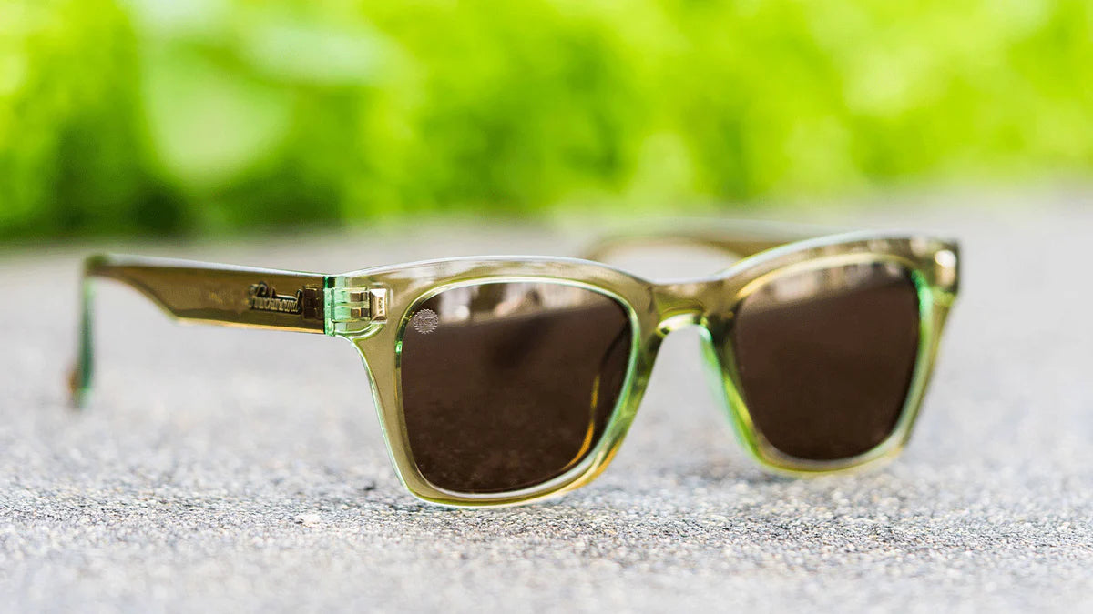 Men Aged Sage / Amber Seventy Nines Sunglass