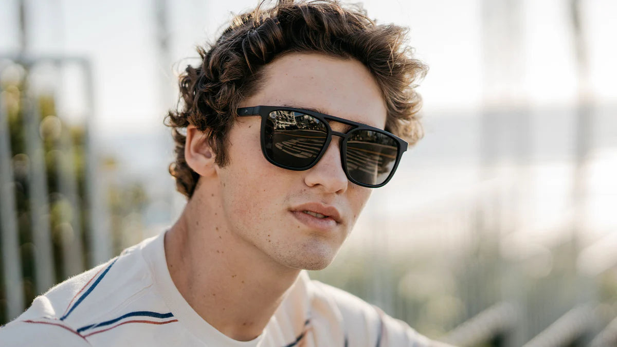 Men Black on Black Brightsides Sunglass
