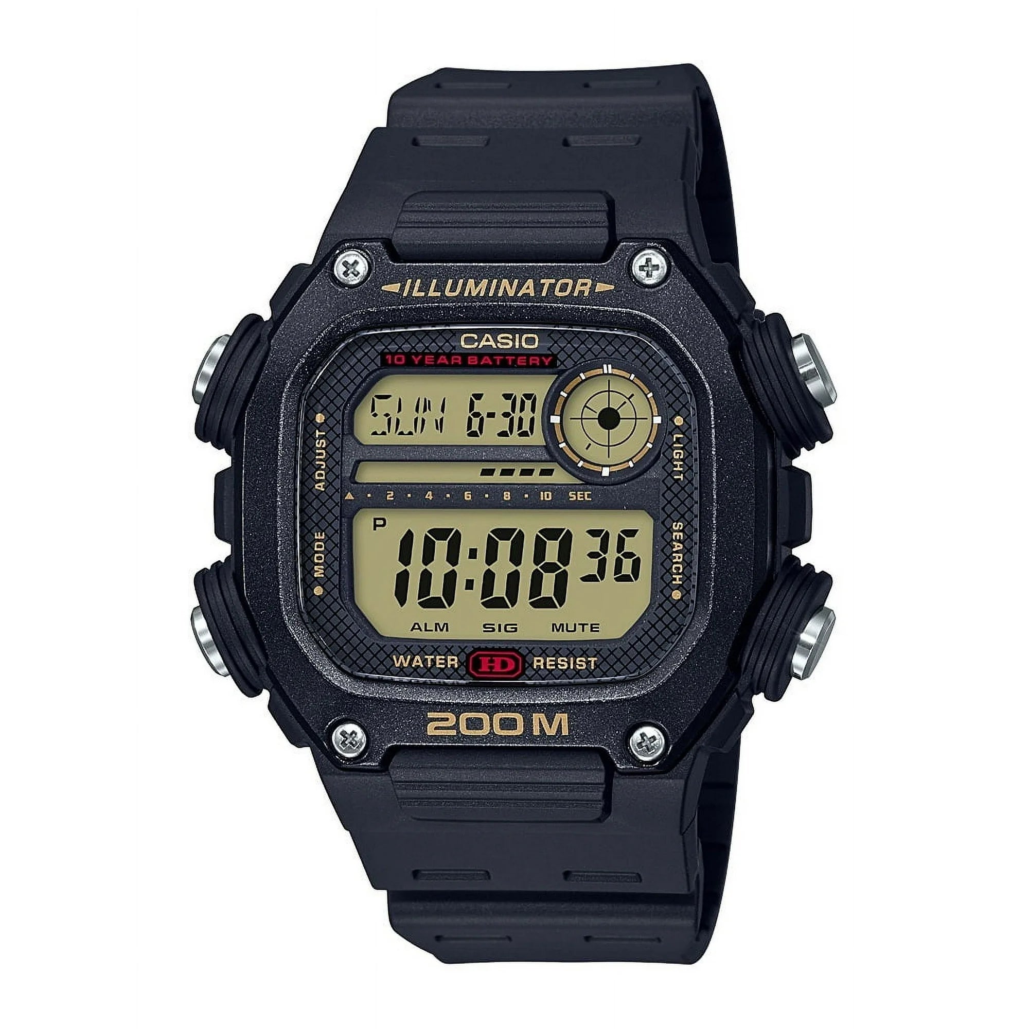 Casio Adult Unisex Large LCD Digital Watch