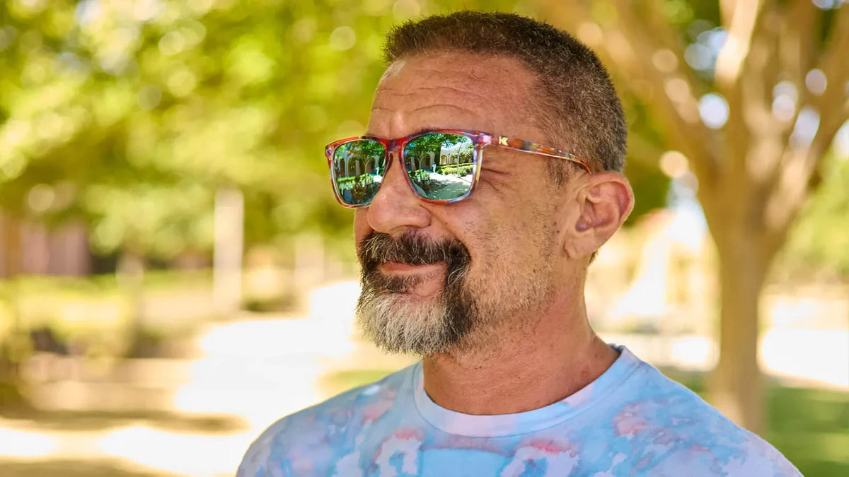 Live Free or Tie-Dye Fast Lanes Sunglass