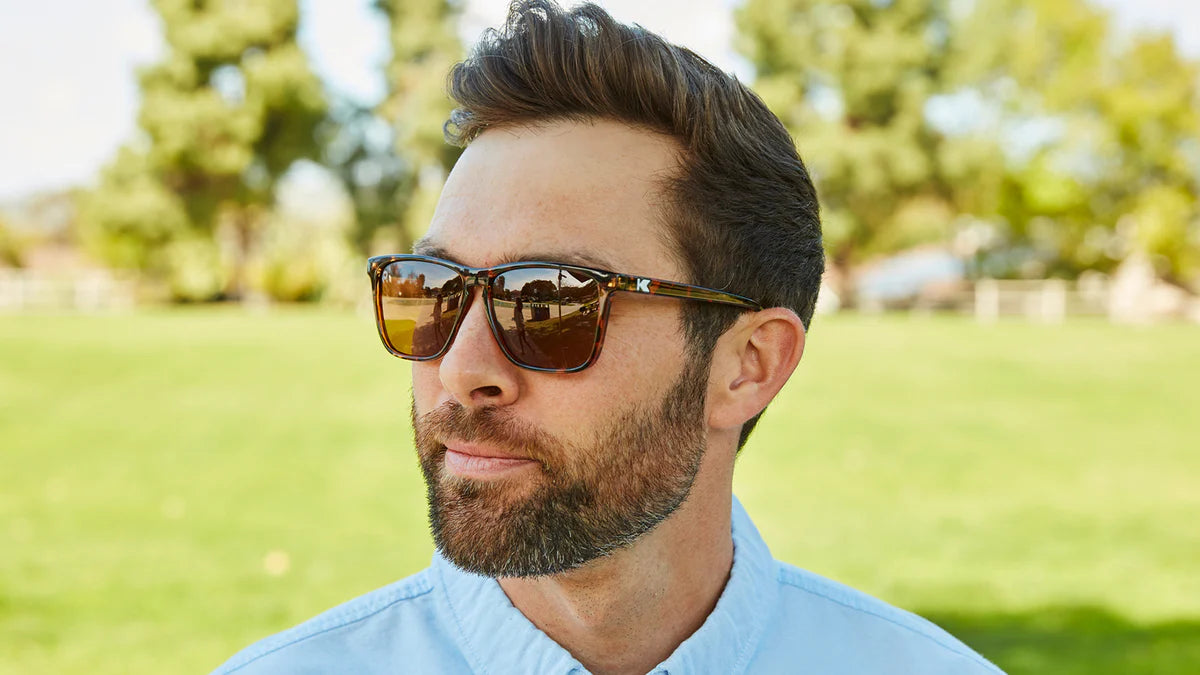 Glossy Tortoise Shell / Amber Fast Lanes Sunglass