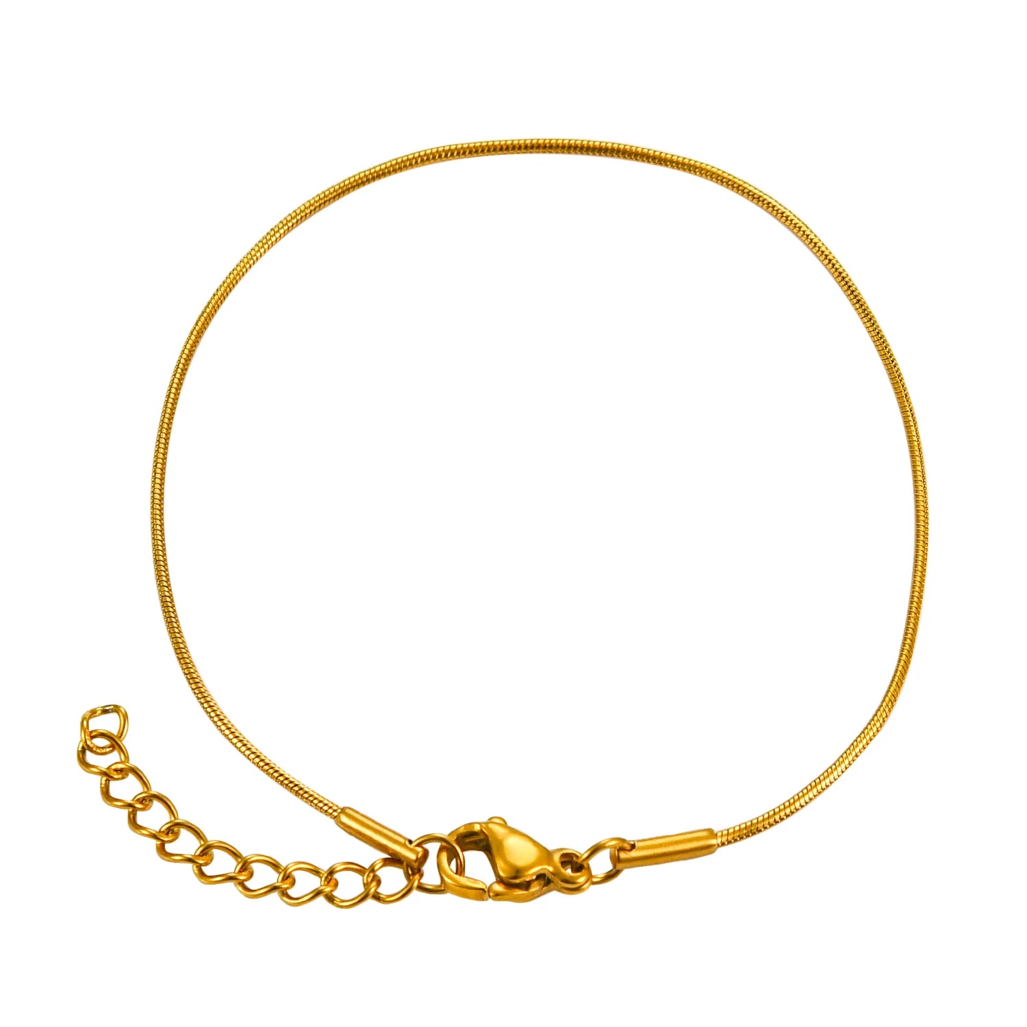 Stainless Steel Snake Chain Bracelet Extender
