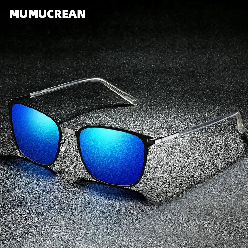 Men's Square Polarized Night Vision Sunglasses